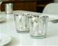 Caneca de vidro com revestimento interno galvanizado
