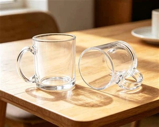 Caneca de vidro de 11 onças